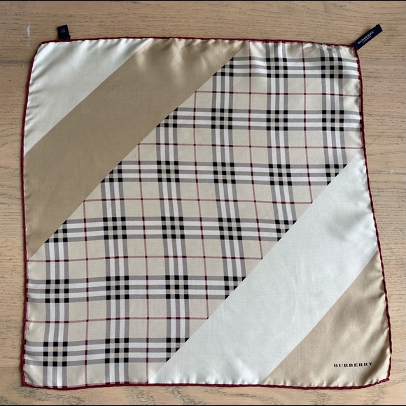 Burberry silk scarf